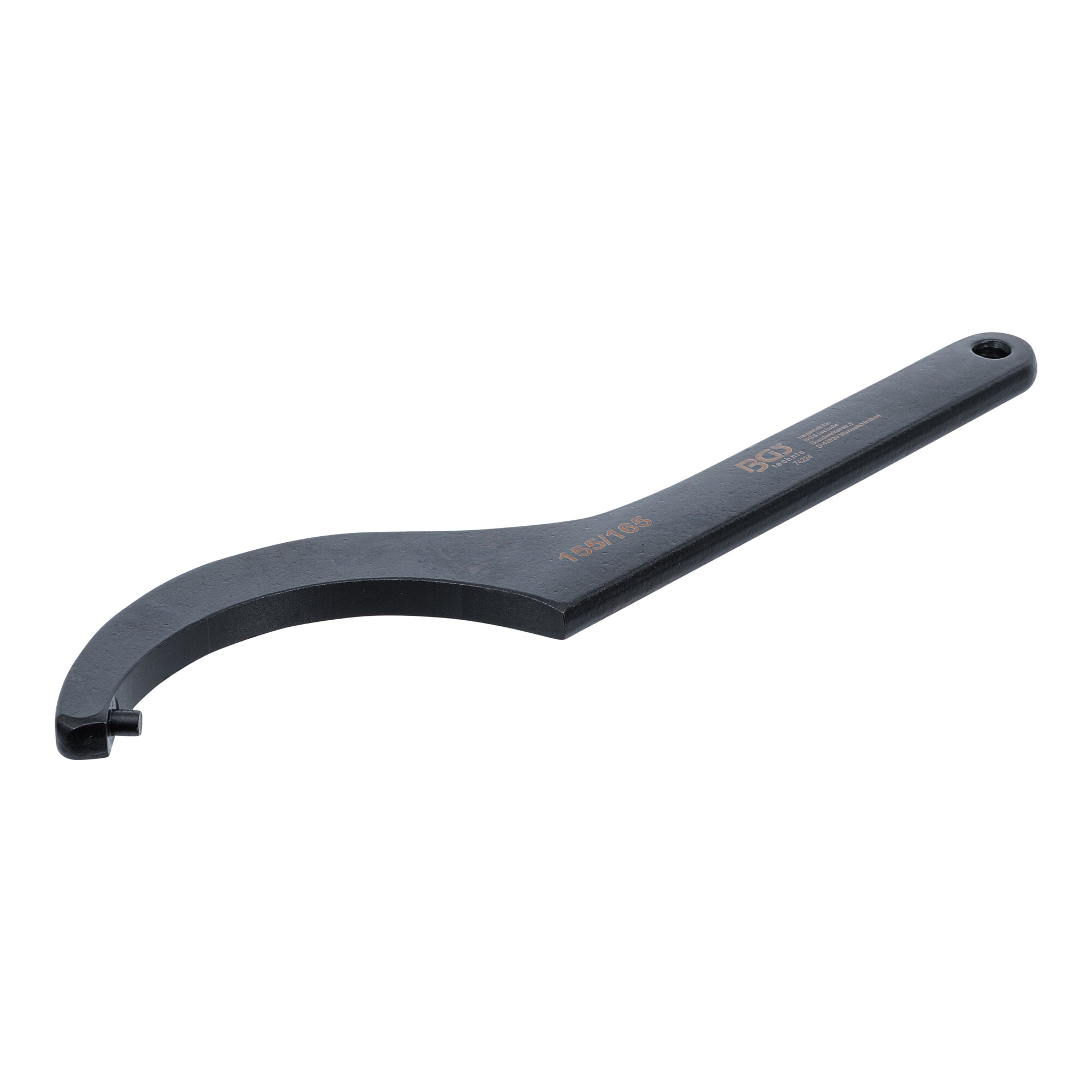 BGS Hakenschlüssel mit Zapfen, 155 - 165 mm ; BGS technic