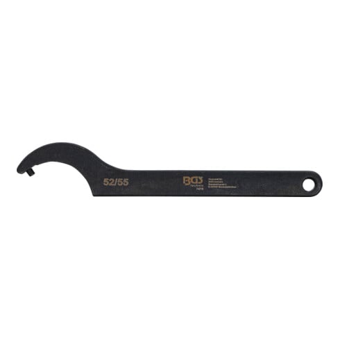 BGS Hakenschlüssel mit Zapfen, 52 - 55 mm