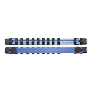 BGS Halteschiene für 12 Steckschlüssel-Einsätze 9342, magnetisch, für Antrieb 6,3 mm (1/4")