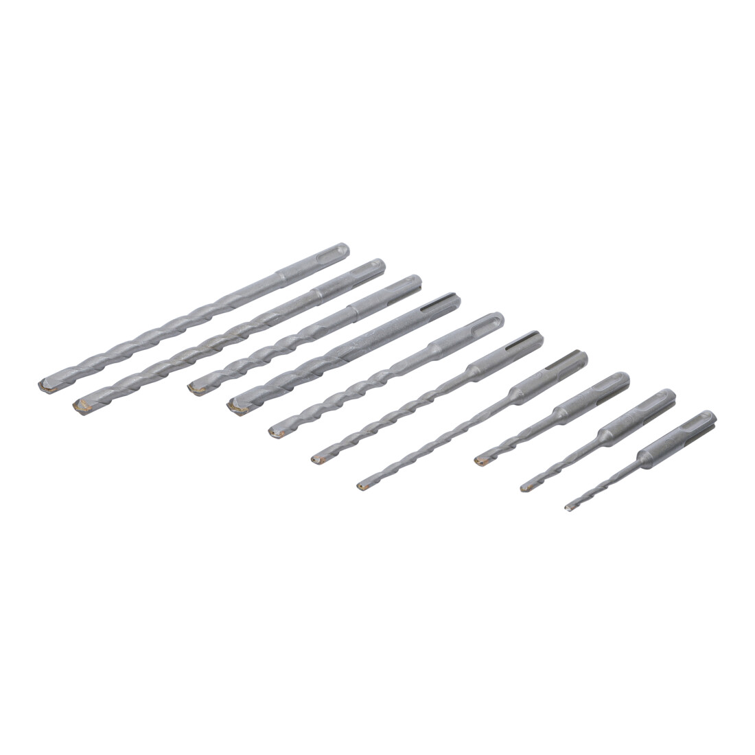BGS Hammer-Bohrer-Satz SDS-Schaft, Hartmetallspitze 4 - 12 mm 56-tlg.