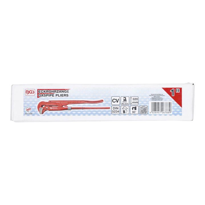 BGS Hoekbuistang | 25 mm - 1" | Zweedse vorm