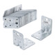 BGS Hoekverbinder | met versterking | 70 x 70 x 55 x 2,5 mm | voordeelverpakking | 25 stuks-1