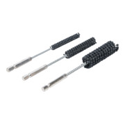 BGS Honwerkzeug-Satz 1272, flexibel, 6,3 mm (1/4") Schaft, Körnung 60 / 80, 8 - 12 - 20 mm, 3-tlg.-4