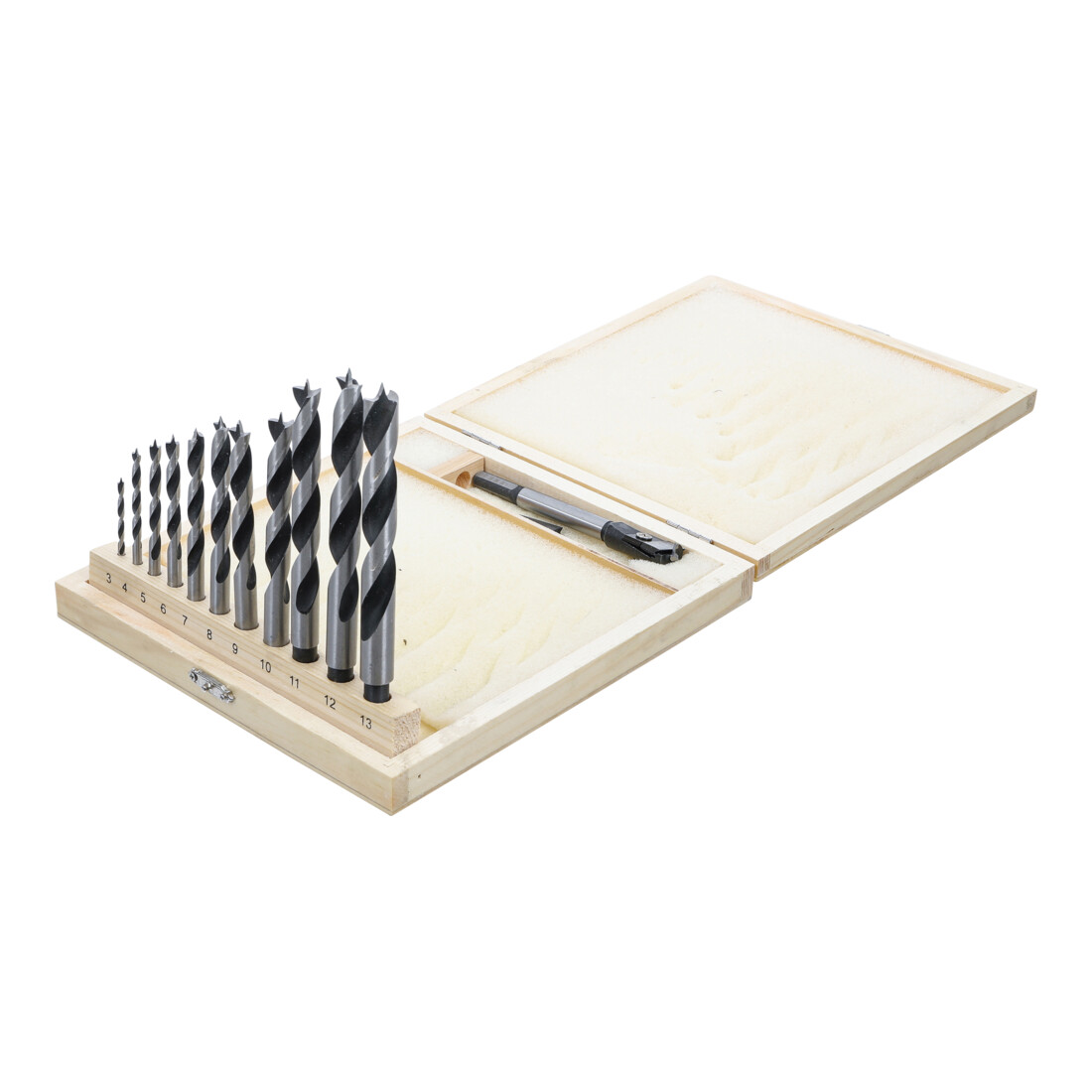 BGS Houtboor / centreerboor set, 14 dlg.