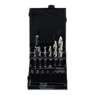 BGS HSS-G Boor/Tap Set, 7 delig.