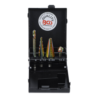 BGS HSS-G multiboren set, 4 delig.