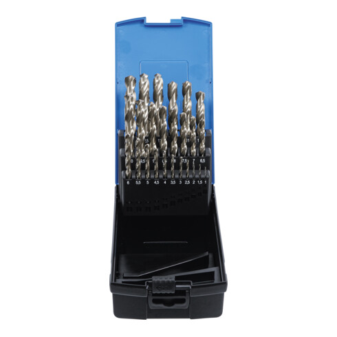 BGS HSS-Spiralbohrer-Satz Ø 1 - 13 mm 25-tlg.