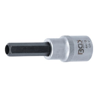 BGS Injektor-Einsatz 4478, Antrieb Innenvierkant 12,5 mm (1/2"), Abtrieb Innensechskant 10 mm