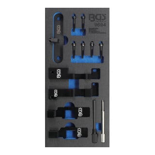BGS Insert de servante d'atelier 1/3 : Coffret de calage pour Land Rover 3,6 TD V8