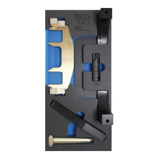 BGS Insert de servante d'atelier 1/3 : Coffret de calage pour Mercedes M271 Kraftmann