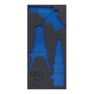 BGS Insert de servante d'atelier 1/3, vide pour art. 4028