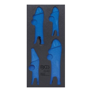 BGS Insert de servante d'atelier 1/3, vide pour art. 4040