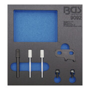BGS Insert de servante d'atelier 1/6 : Coffret de calage pour MINI, Citroën, Peugeot 1.6 diesel
