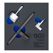 BGS Insert de servante d’atelier 1/6 : jeu d’outils de réglage moteur, pour Land Rover, Jaguar 3,0, 5,0L Diesel