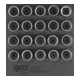 BGS Insert de servante d'atelier 1/6 : Jeu d’outils pour écrous antivol pour Opel (type B) 20 pièces Kraftmann-1
