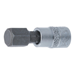 BGS insert drive inner square 6.3 mm (1/4") hexagonale socket