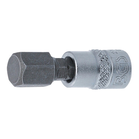 BGS insert drive inner square 6.3 mm (1/4") hexagonale socket