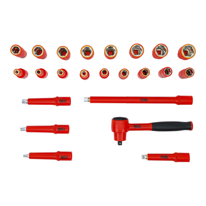 BGS Insert en mousse pour Art. BOXSYS1 & 2 : Set d'outils VDE, 23 pièces