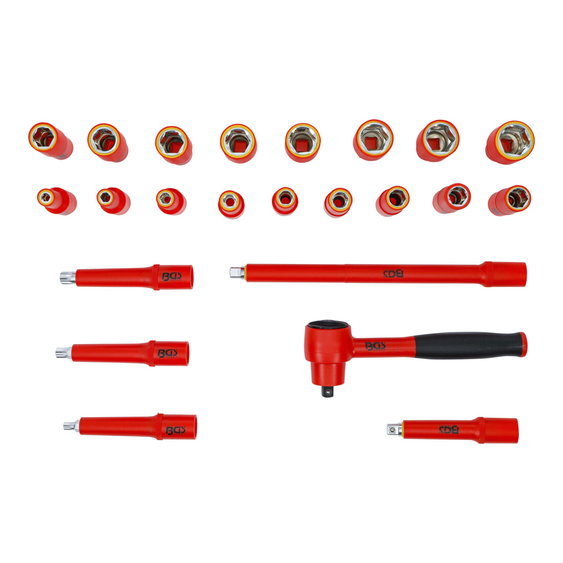 BGS Insert en mousse pour Art. BOXSYS1 & 2 : Set d'outils VDE, 23 pièces