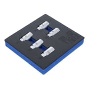 BGS Insert pour servante d’atelier 1/6 : Kit d’outils de verrouillage de jante pour Tesla, 5 pièces-4