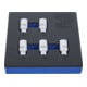 BGS Insert pour servante d’atelier 1/6 : Kit d’outils de verrouillage de jante pour Tesla, 5 pièces
