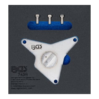 BGS Insert pour servante d’atelier 1/6 : outil de réglage arbre à cames, pour Alfa Romeo, Fiat, Lancia 1,4 L MultiAir Turbo
