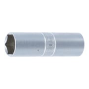 BGS Inserti per candele esagonali, a parete sottile, attacco quadrato interno 12,5 mm (1/2"), SW 16 mm