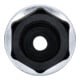 BGS Inserti per candele esagonali, a parete sottile, attacco quadrato interno 12,5 mm (1/2"), SW 16 mm-3