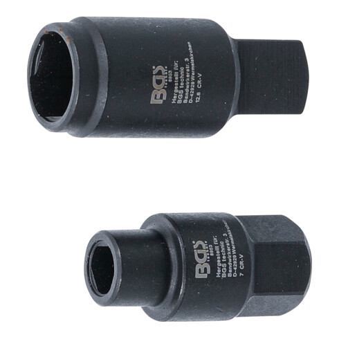 BGS Inserti per pompe di iniezione Bosch a 3 lati, 7/12,6mm