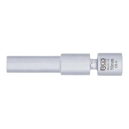 BGS Inserto articolato per candele di preriscaldamento e accensione, attacco quadrato interno 10 mm (3/8"), chiave a bussola 10 mm