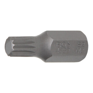 BGS Inserto, attacco esagono esterno 10 mm (3/8"), poligonale interno (per XZN) M8