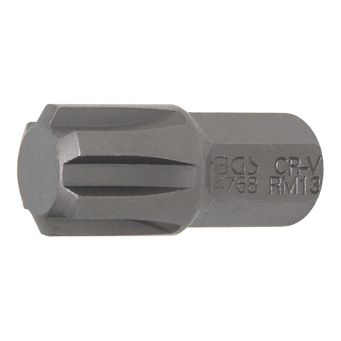 BGS Inserto, attacco esagono esterno 10 mm (3/8"), profilo a cuneo (per RIBE) M13