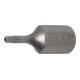 BGS Inserto, attacco esagono esterno 10 mm (3/8"), profilo a T (per TX) con alesatura T10-1
