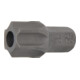 BGS Inserto, attacco esagono esterno 10 mm (3/8"), profilo a T (per TX) con alesatura T70-1
