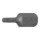 BGS Inserto, attacco esagono esterno 10 mm (3/8"), profilo a T (per TX) T20-1