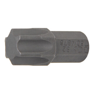 BGS Inserto, attacco esagono esterno 10 mm (3/8"), profilo a T (per TX) T60