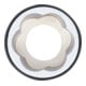 BGS Inserto chiave a bussola a profilo a spirale / estrattore viti, attacco esagonale esterno 21 mm, SW 21 mm-3
