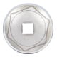 BGS Inserto chiave a bussola esagonale, attacco quadrato interno 20 mm (3/4"), SW 65 mm-2