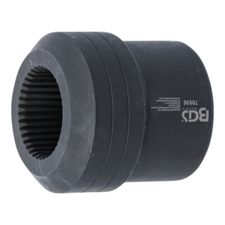BGS Inserto chiave a bussola speciale, Multidentato, attacco quadro interno 12,5 mm (1/2"), per albero di ingresso asse posteriore, per BMW