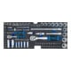 BGS Inserto in schiuma per Art. 3312: set chiavi a bussola, 6,3 mm (1/4") / 12,5 mm (1/2"), misure pollici, 78 pezzi-1