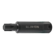 BGS Inserto, lunghezza 100 mm, attacco esagono esterno 22 mm, profilo a T (per TX) T70