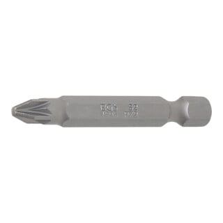 BGS Inserto, lunghezza 50 mm, attacco esagono esterno 6,3 mm (1/4"), PZ2