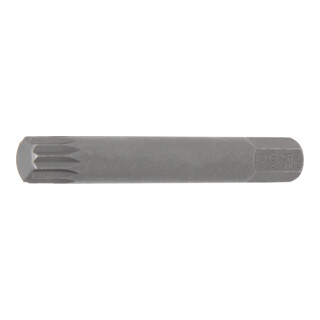 BGS Inserto, lunghezza 75 mm, attacco esagono esterno 10 mm (3/8"), poligonale interno (per XZN) M12