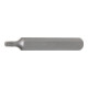 BGS Inserto, lunghezza 75 mm, attacco esagono esterno 10 mm (3/8"), profilo a T (per Torx) T25-1