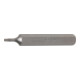 BGS Inserto, lunghezza 75 mm, attacco esagono esterno 10 mm (3/8"), profilo a T (per TX) con alesatura T10-1