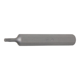 BGS Inserto, lunghezza 75 mm, attacco esagono esterno 10 mm (3/8"), profilo a T (per TX) T15