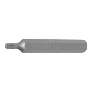 BGS Inserto, lunghezza 75 mm, attacco esagono esterno 10 mm (3/8"), profilo a T (per TX) T25