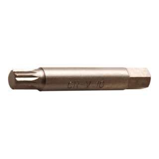 BGS Inserto, lungo, attacco esagono esterno 12,5 mm (1/2"), poligonale interno (per XZN) M10