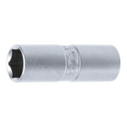 BGS Inserto per candele esagonale, azionamento quadro interno 12,5mm, apertura 16mm