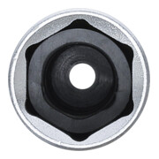 BGS Inserto per candele esagonale, azionamento quadro interno 12,5mm, apertura 16mm-3
